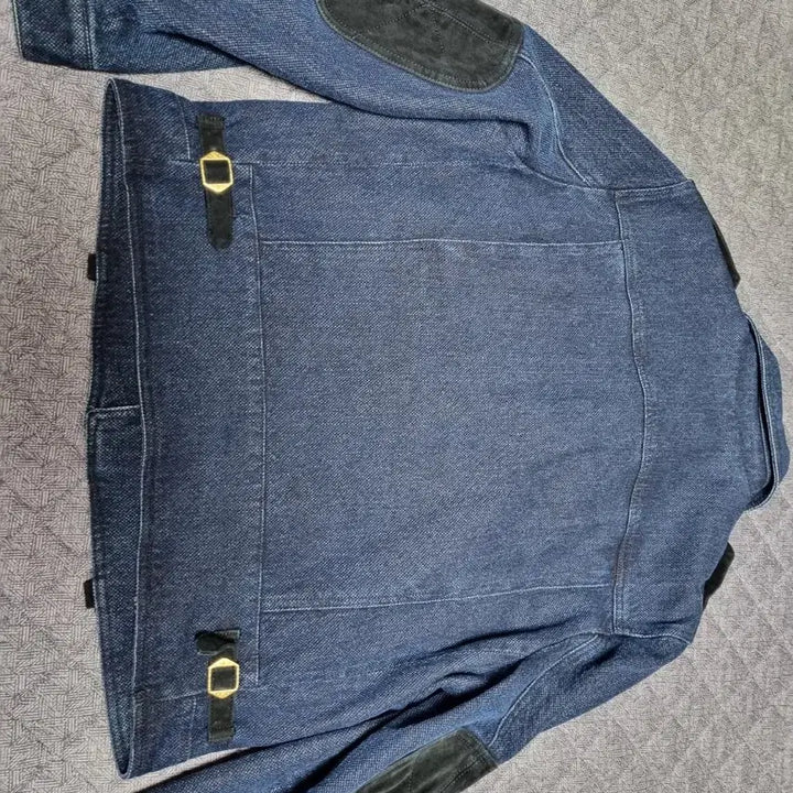 [BUNJANG] Cidu Sashiko Fabric Riding Jacket / Cidu 검도복 원단 라이딩자켓