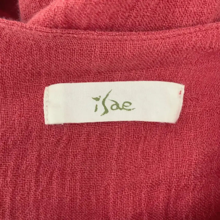 [SOLD OUT] 이새 55 isae 린넨 셔츠 레드