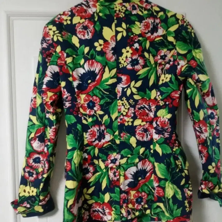 [BUNJANG] Viva Ruby Flower Jacket (S) / 비바루비 플라워 자켓 s