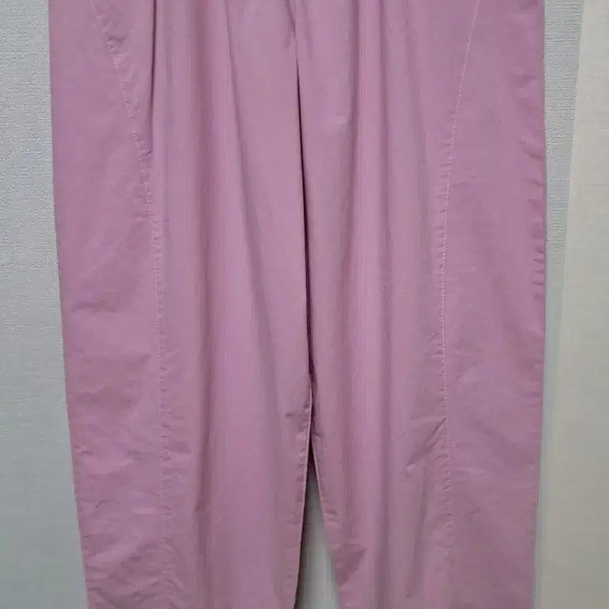 [BUNJANG] Giverny Pink Banding Wide Pants / (여름신상품)지베르니핑크색 밴딩 와이드 팬츠 여름바지 통바지 여성바지 F