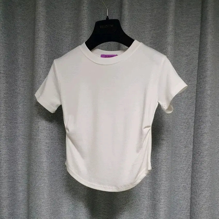 [BUNJANG] DBOLE Dgramm Cropped Short Sleeve T-Shirt XS-S / dbole dgramm 크롭 숏반팔티셔츠xs~s