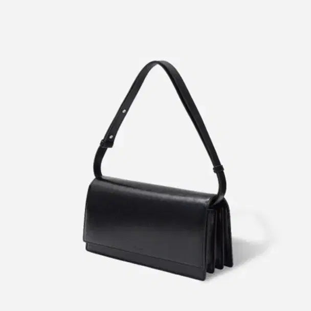 [BUNJANG] Polunear Tri Bag Black Wrinkled Shoulder Bag / 폴뉴아 트라이백 블랙 크링클