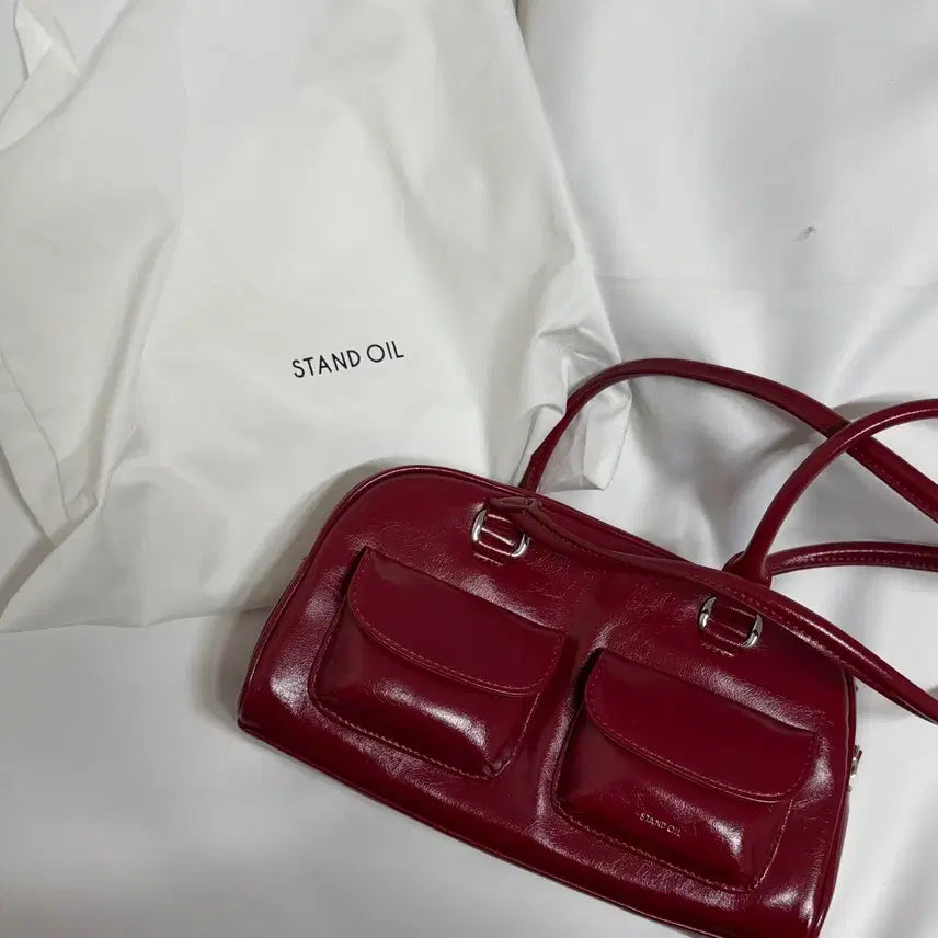 [BUNJANG] Standoil Chubby Bag Red / 스탠드오일 츄비백 레드