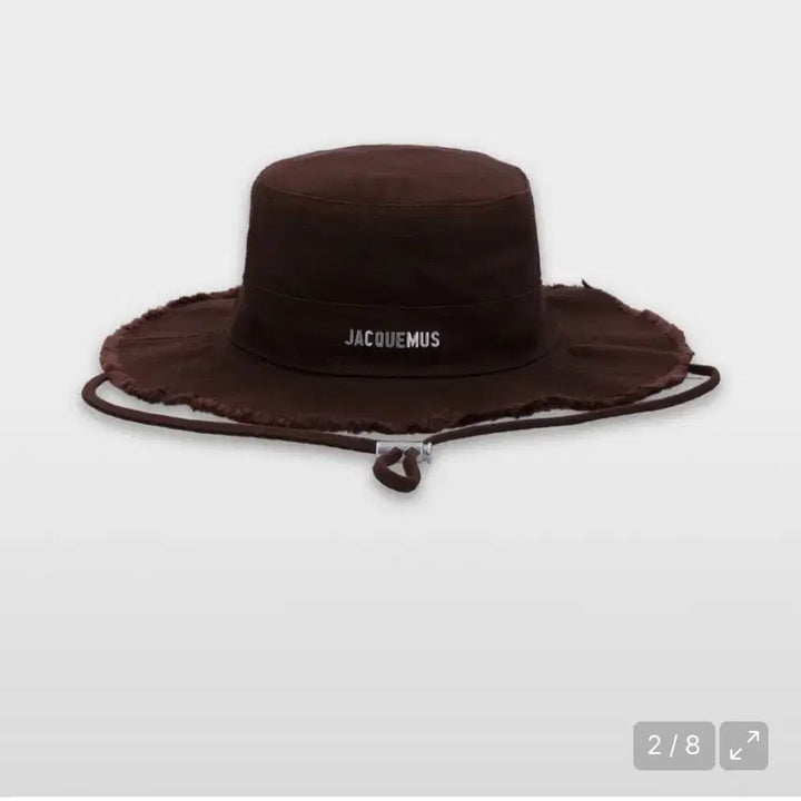 [BUNJANG] Jacquemus Le Bob Artichaut Bucket Hat Brown 60 / 자크뮈스 르 밥 아티초크 버킷햇 브라운 60