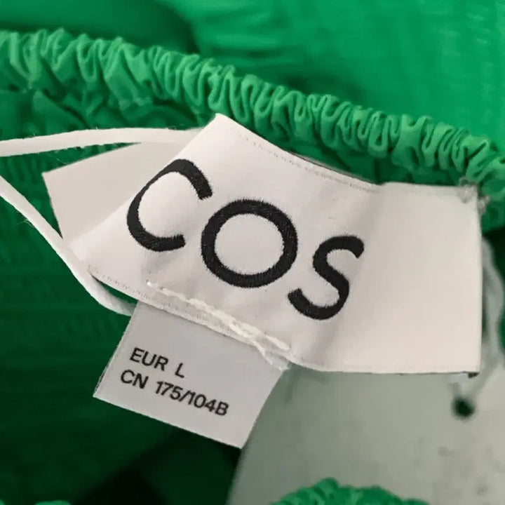 [BUNJANG] COS Green Shirring Blouse / 새옷 COS 그린 셔링 블라우스 L