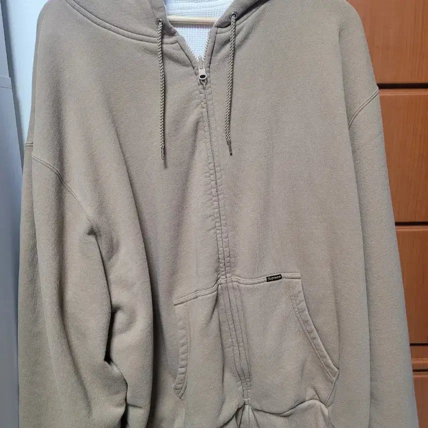 [BUNJANG] Supreme Reversible Hooded Zip-Up Jacket XL / 슈프림 리버시블 후드 집업 탄 xl