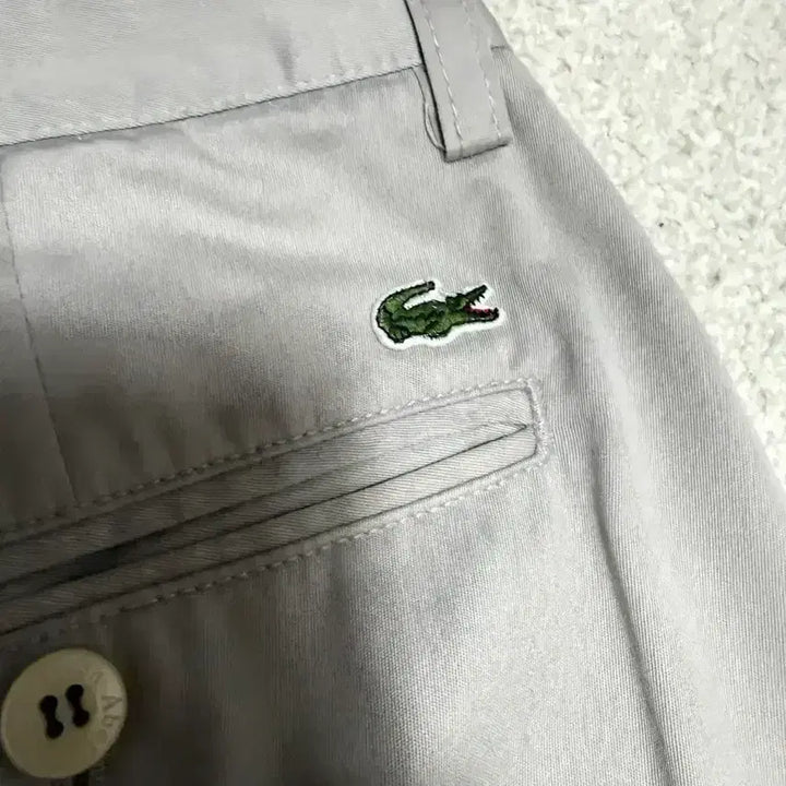 [BUNJANG] Lacoste Chino Pants Grey 86 / [33]라코스테 치노 팬츠 바지 그레이 lacoste 86