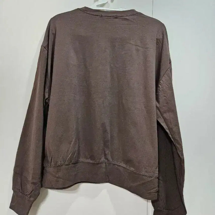 [BUNJANG] Brown Sweatshirt T-shirt / 브라운 맨투맨 티셔츠