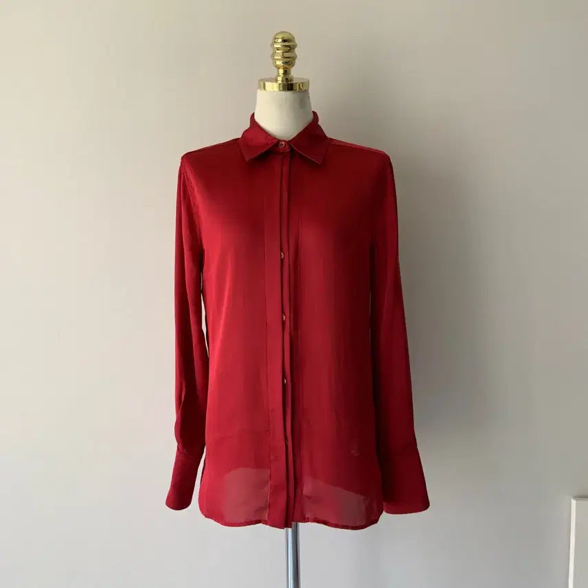 [BUNJANG] Equipment Silk Blouse / Equipment 블라우스 이큅먼트