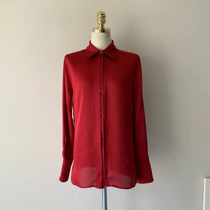 [BUNJANG] Equipment Silk Blouse / Equipment 블라우스 이큅먼트