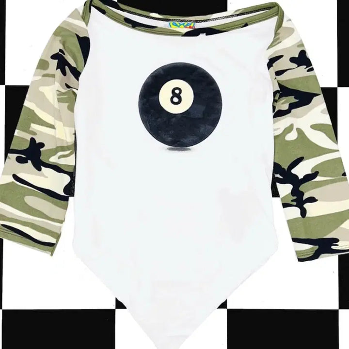 [BUNJANG] omighty 8Ball Camo Top / 오마이티 omighty 8Ball camo top