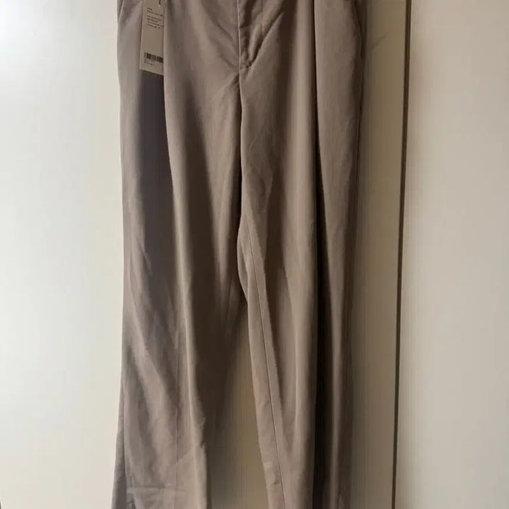 [BUNJANG] Minav One-Tuck Wide Slacks Beige L / (L) 미나브 원턱 와이드 슬랙스 베이지