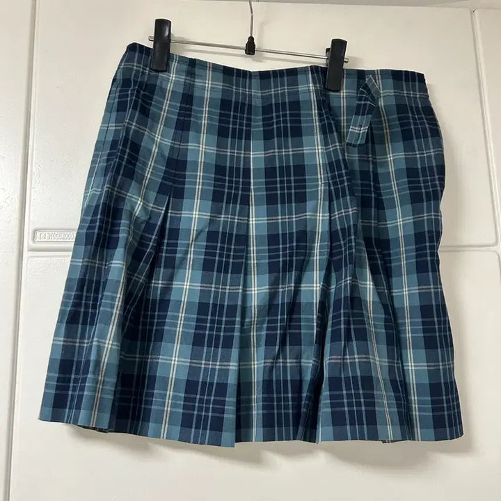 [BUNJANG] Ponytail Shopper Check Pleats Skirt / 포니테일 쇼퍼 Check Pleats Skirt 스커트 치마