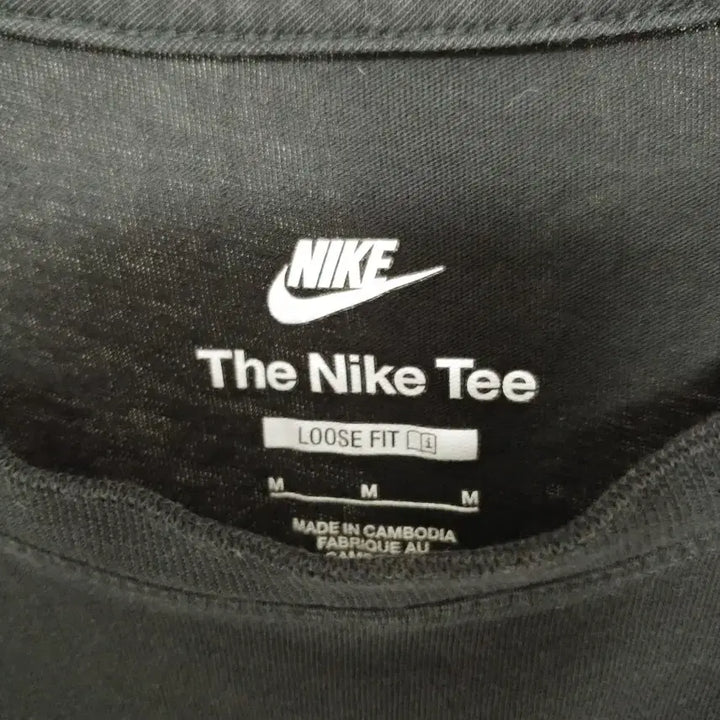 [BUNJANG] Nike NSW Essential Loose Fit Cropped T-Shirt Black / 나이키 NSW 에센셜 루즈핏 크롭 반팔 티셔츠 (블랙/M)