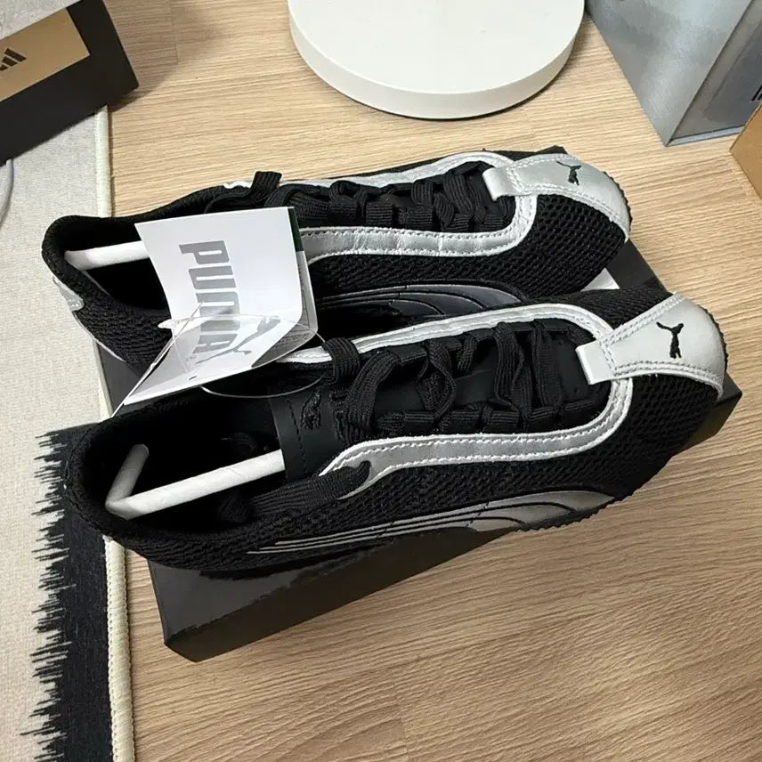 [BUNJANG] Puma H-Street OG Black/Silver Shoes (240) / 퓨마 H-Street OG 블랙/실버 240