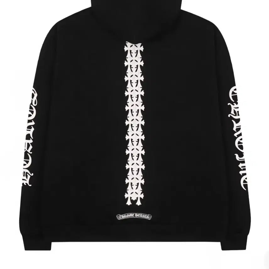 [BUNJANG] Chrome Hearts Cemetery Cross Tire Tracks Hoodie / [구매] 크롬하츠 Cemetery Cross Tire Tracks