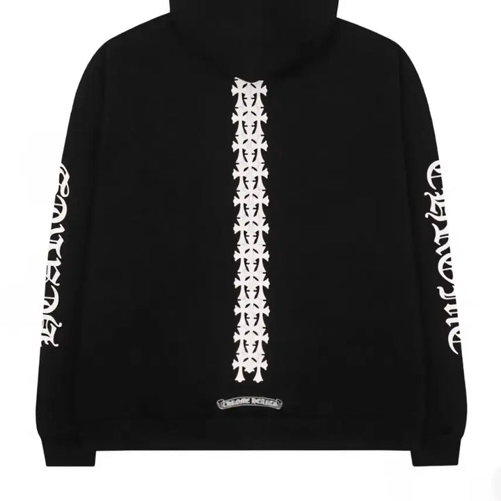 [BUNJANG] Chrome Hearts Cemetery Cross Tire Tracks Hoodie / [구매] 크롬하츠 Cemetery Cross Tire Tracks