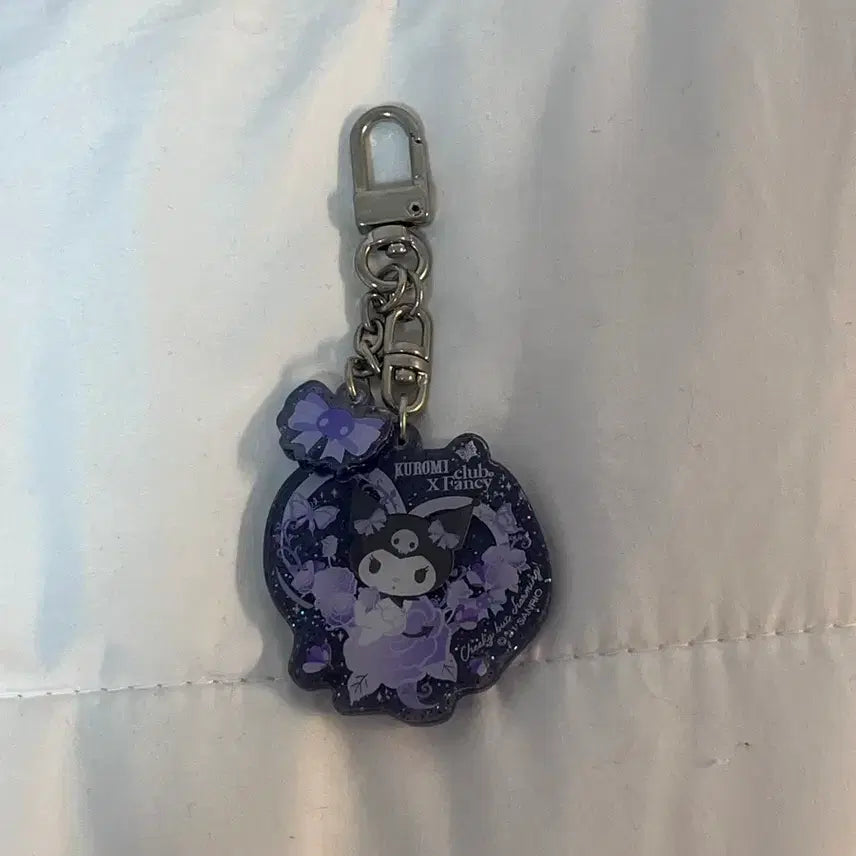 [BUNJANG] Nesty Fancy Club Kuromi Collaboration Keyring / 네스티팬시클럽 쿠로미 콜라보 키링