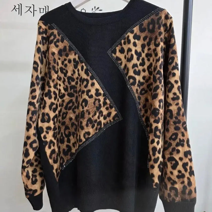[BUNJANG] Pattern Color-Block Women&
