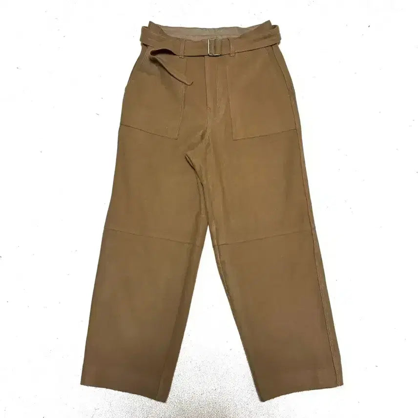 [BUNJANG] Insilence Wool Belted Slacks Pants / [S,90]인사일런스 울 슬랙스 벨티드 팬츠 바지