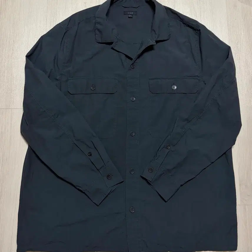[BUNJANG] COS Dark Grey Oversized Shirt / 코스.COS.셔츠.남방.다크그레이.챠콜.XL.XXL.남자셔츠.여름셔츠.봄