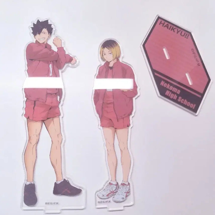 [BUNJANG] Haikyuu Twin Acrylic Stand - Kuroo Tetsuro &amp; Kenma / 하이큐 트윈 아크릴 스탠드