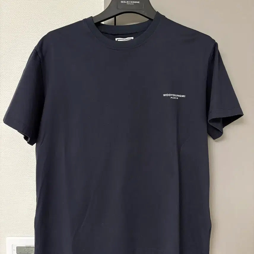 [BUNJANG] Wooyoungmi Navy Flower T-Shirt (Size 48), Solid Grey Butterfly T-Shirt (Size 50) / 우영미 네이비 플라워 티셔츠 48 , 솔리드 그레이 나비 티셔츠 50