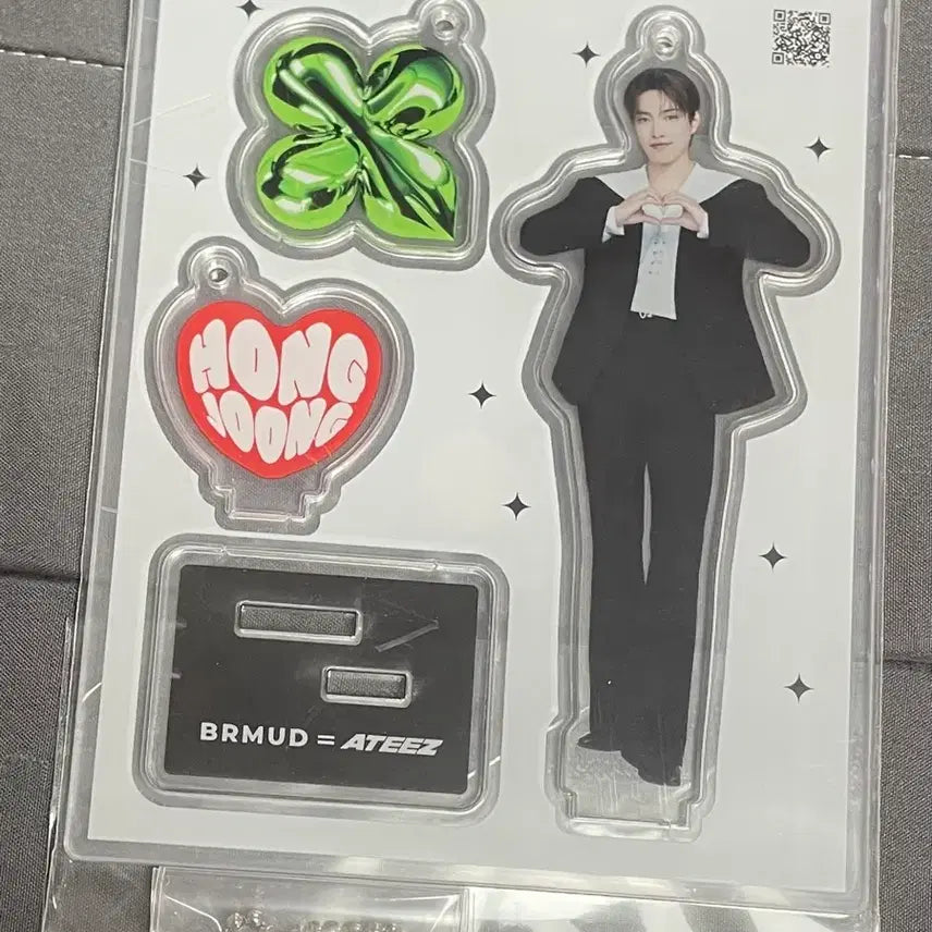 [BUNJANG] ATEEZ Hongjoong Nesipic Acrylic Keyring (Sealed) / 미개봉)에이티즈 홍중 네시픽 아크릴키링