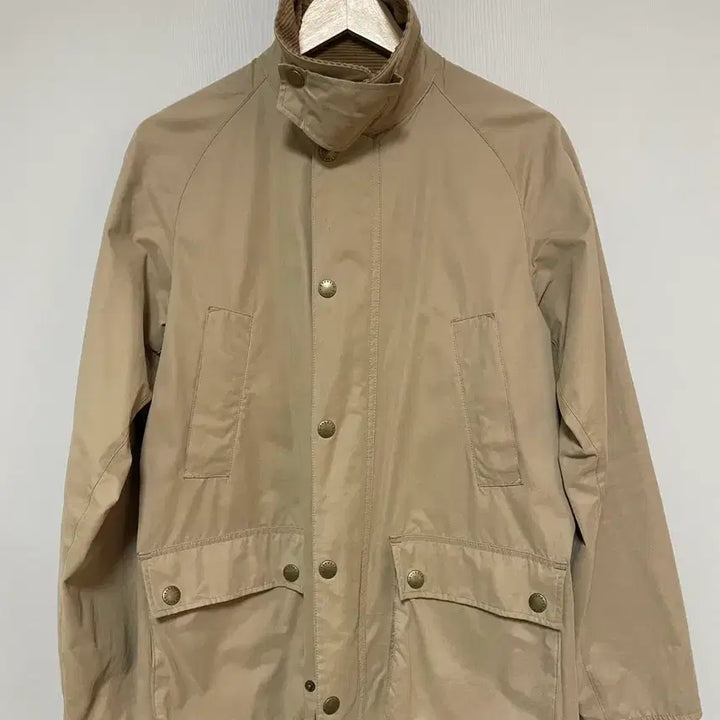 [BUNJANG] Barbour Non-Waxed Jacket Beige / 바버 논왁스 자켓 베이지