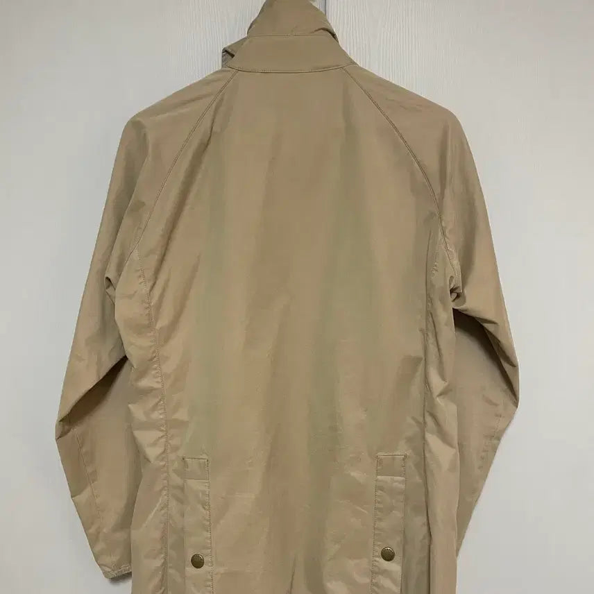 [BUNJANG] Barbour Non-Waxed Jacket Beige / 바버 논왁스 자켓 베이지