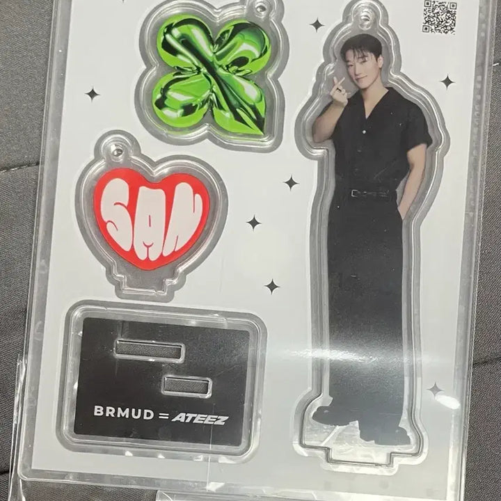 [BUNJANG] ATEEZ Choi San Nesipic Acrylic Keyring (Sealed) / 미개봉)에이티즈 최산 네시픽 아크릴키링
