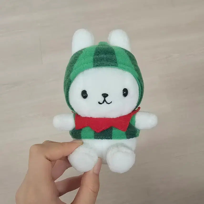 [BUNJANG] Usachin Watermelon Rabbit Doll (Vintage) / 5월까지 판매) 어뮤즈 우사즈킨 수박 고전 빈티지 토끼 인형