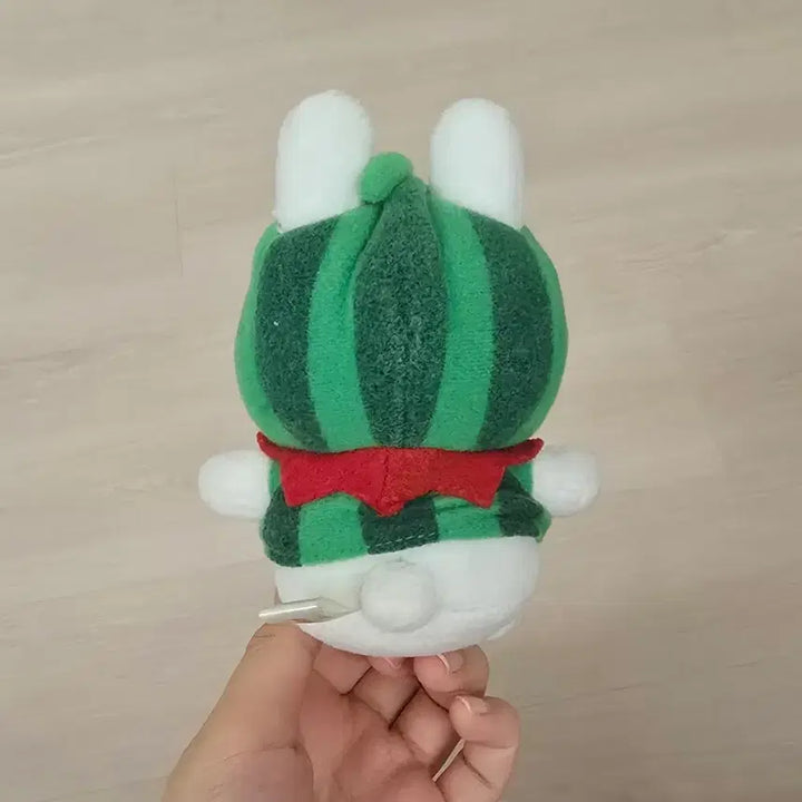 [BUNJANG] Usachin Watermelon Rabbit Doll (Vintage) / 5월까지 판매) 어뮤즈 우사즈킨 수박 고전 빈티지 토끼 인형