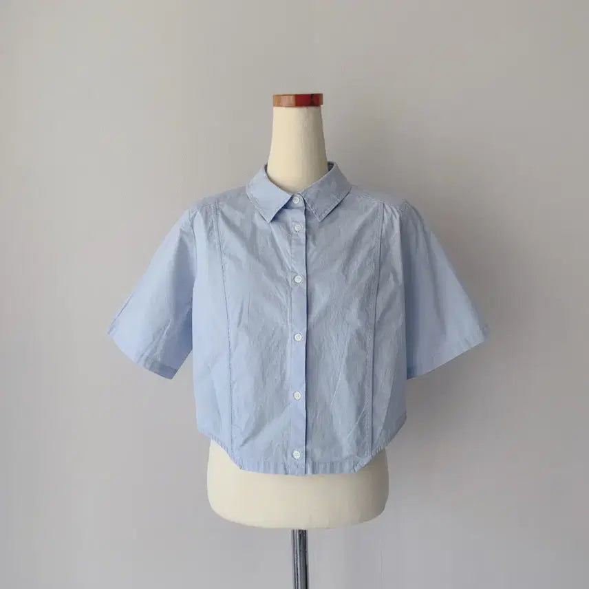 [BUNJANG] Ray BEAMS Light Blue Shirt / Ray BEAMS 하늘색 셔츠 55