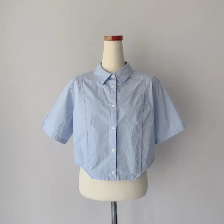 [BUNJANG] Ray BEAMS Light Blue Shirt / Ray BEAMS 하늘색 셔츠 55
