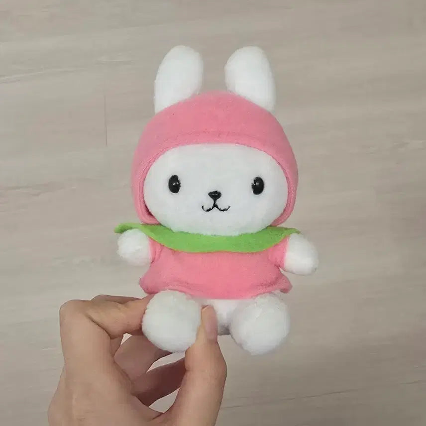 [BUNJANG] Amuse Usazkin Peach Classic Vintage Rabbit Doll (14cm) / 5월까지 판매) 어뮤즈 우사즈킨 복숭아 고전 빈티지 토끼 인형