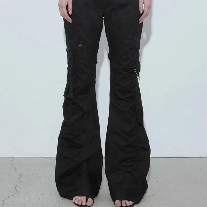 [BUNJANG] Bohemian Seoul Washed Shirring Cargo Pants M / 보헤미안서울 보헴서 워시드 셔링 카고팬츠 2 M