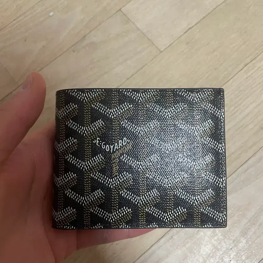 [BUNJANG] Goyard Bifold Wallet Black / 고야드 반지갑 블랙 + 풀세트