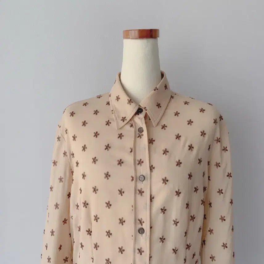 [BUNJANG] Dolce &amp; Gabbana Floral Blouse / D&amp;G 돌체앤가바나 플라워 블라우스