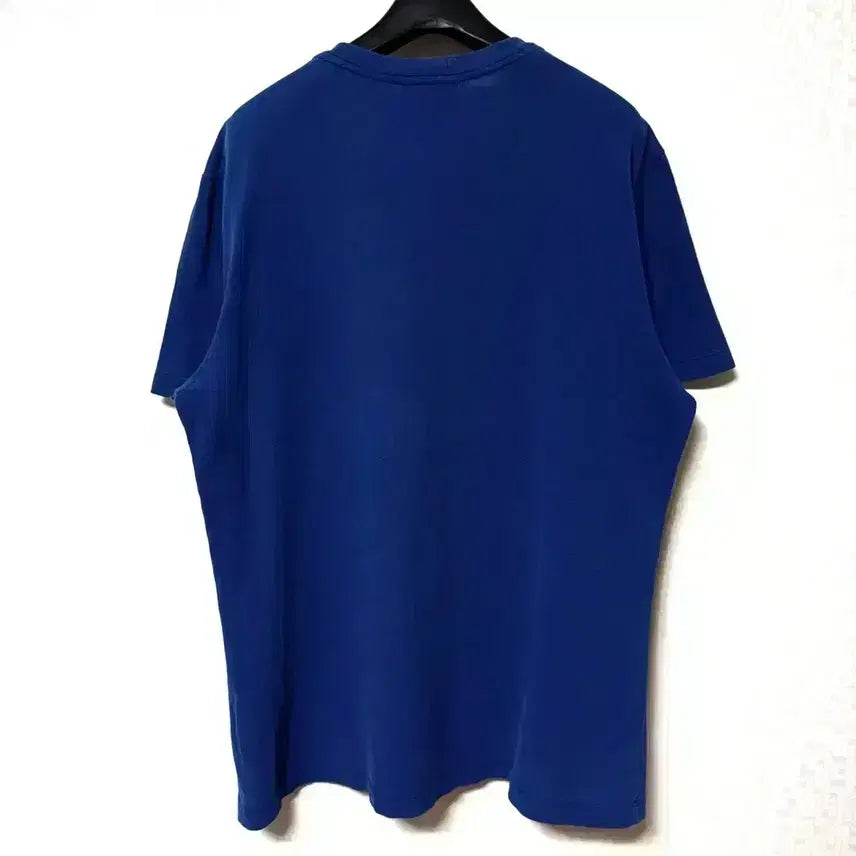 [BUNJANG] Lacoste Big Logo Short Sleeve T-Shirt Blue M / [M,95]라코스테 빅로고 반팔티 블루 lacoste