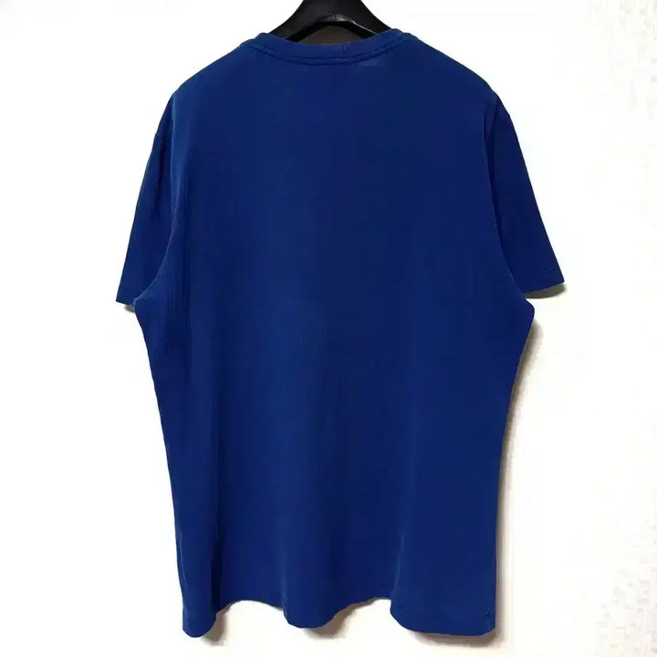 [BUNJANG] Lacoste Big Logo Short Sleeve T-Shirt Blue M / [M,95]라코스테 빅로고 반팔티 블루 lacoste