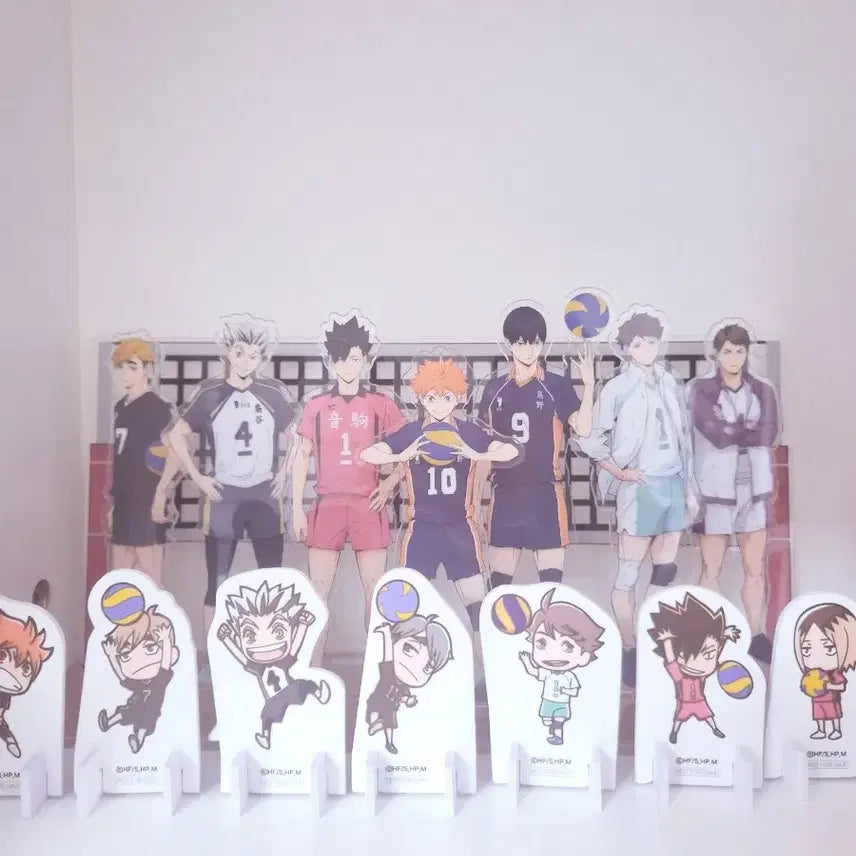 [BUNJANG] Haikyuu!! Group Acrylic Stand / 하이큐 아크릴 스탠드