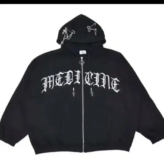 [BUNJANG] Volcan Nekomimi Hoodie Zip-up L / 볼칸 네코미미 후드집업 L 지뢰계 volcan