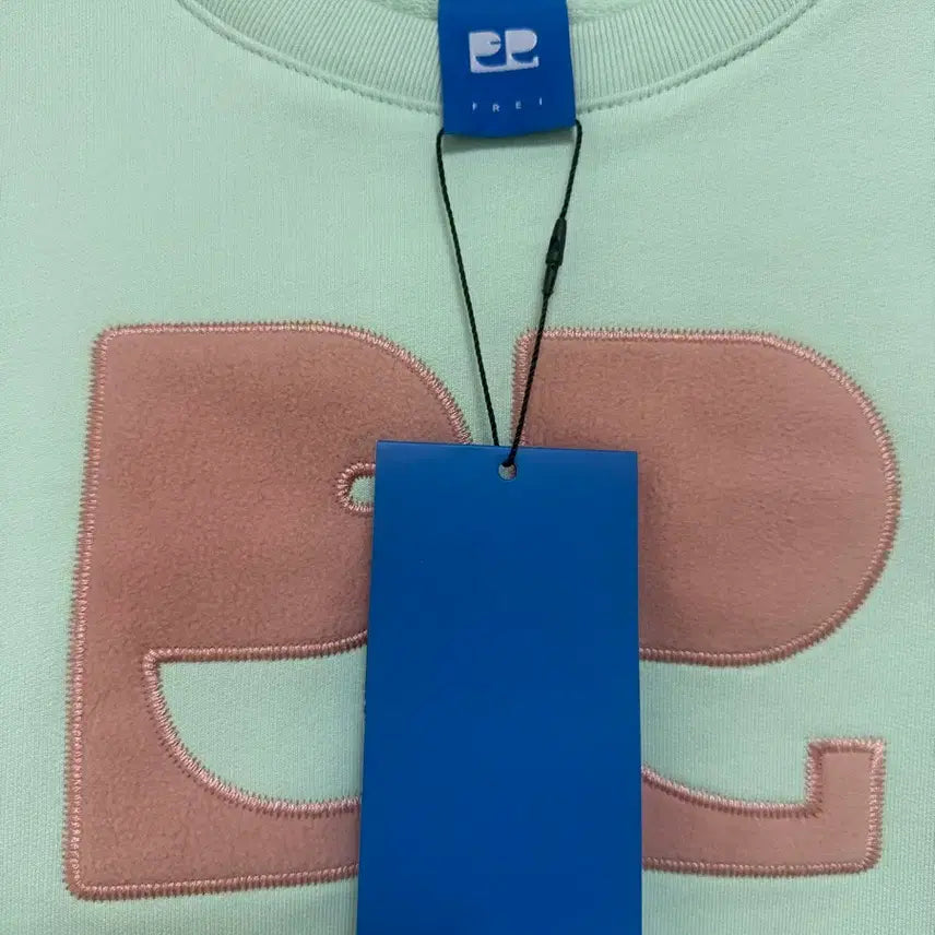 [BUNJANG] FRAY FR Logo Crop Sweatshirt / 프라이 FR로고 크롭 스웻셔츠
