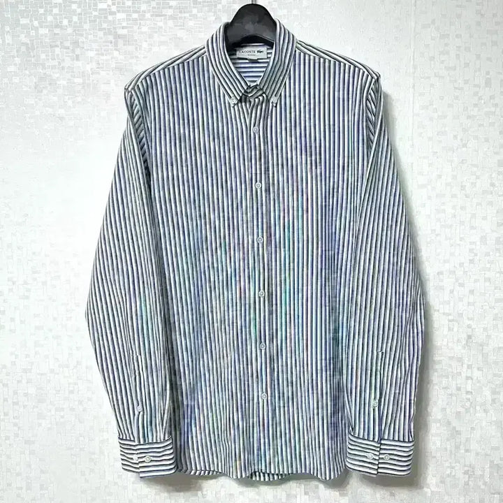 [BUNJANG] Lacoste Striped Shirt / [S,90]라코스테 스트라이프 셔츠 남방 lacoste