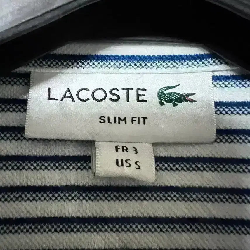 [BUNJANG] Lacoste Striped Shirt / [S,90]라코스테 스트라이프 셔츠 남방 lacoste