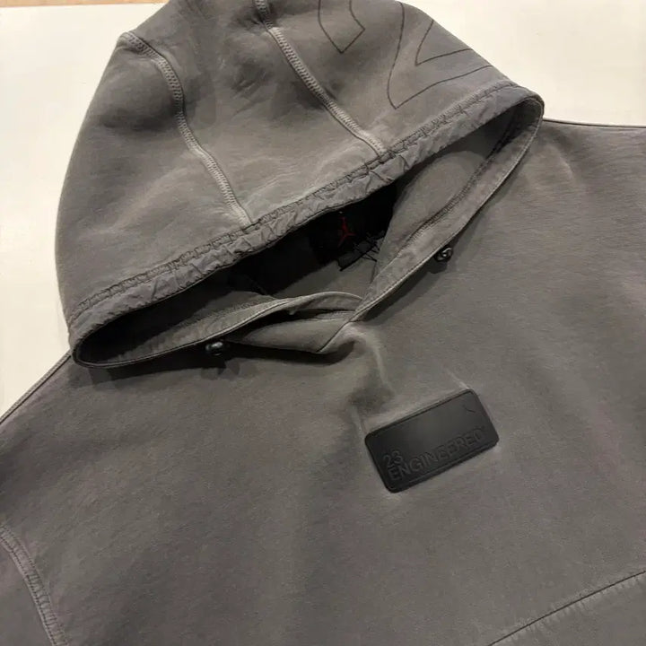 [BUNJANG] Jordan 23 Engineered Hoodie Gray M / [M] 조던 23 ENGINEERED 후드티 그레이