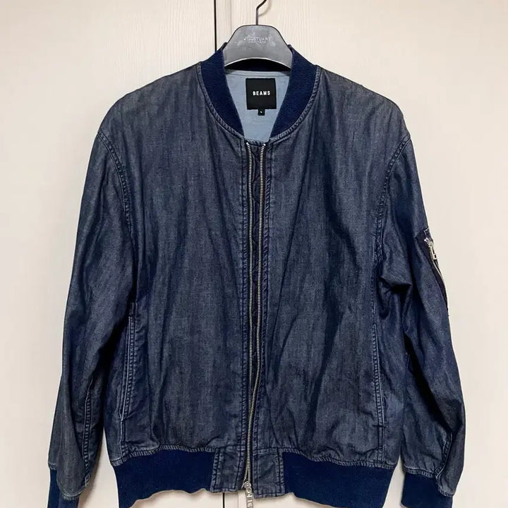 [BUNJANG] Beams Denim Blouson Jacket / 빔즈 데님 블루종 자켓