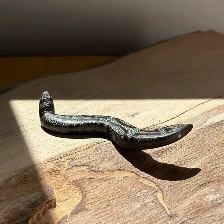 [BUNJANG] Zuni Russell Shack Snake Marble Object / 네이티브아메리칸 Zuni Russell Shack 스네이크 대리석 오브제