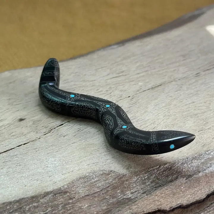 [BUNJANG] Zuni Russell Shack Snake Marble Object / 네이티브아메리칸 Zuni Russell Shack 스네이크 대리석 오브제